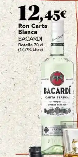 Gadis BACARDI Ron Carta Blanca oferta