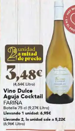 Gadis FARIÑA Vino Dulce Aguja Cocktail oferta