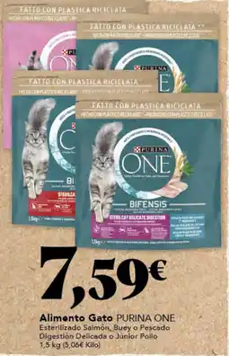 Gadis PURINA ONE Alimento Gato oferta