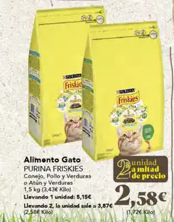 Gadis PURINA FRISKIES Alimento Gato oferta