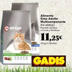Gadis IFA AMIGO Alimento Gato Adulto Multicomponente oferta