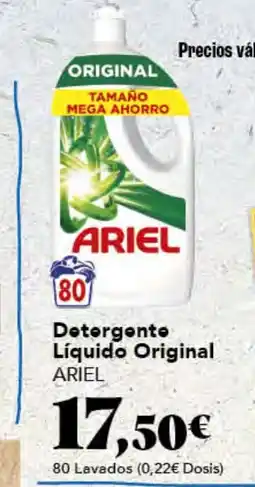 Gadis ARIEL Detergente Liquido Original oferta