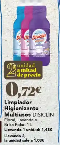 Gadis DISICLÍN Limpiador Higienizanto Multiusos oferta