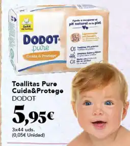 Gadis DODOT Toallitas Puro Cuida&Protoge oferta