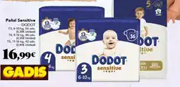 Gadis DODOT Pañal Sonsitive oferta