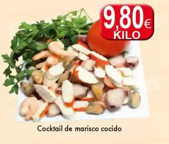 Congelados Copos Cocktail de marisco cocido oferta