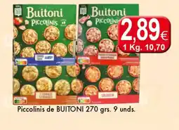 Congelados Copos BUITONI Piccolinis oferta