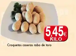 Congelados Copos Croquetas caseras rabo de toro oferta