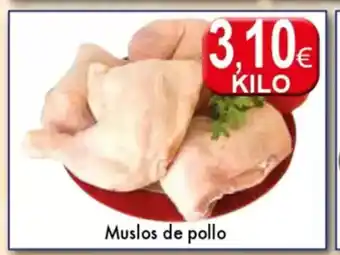Congelados Copos Muslos de pollo oferta