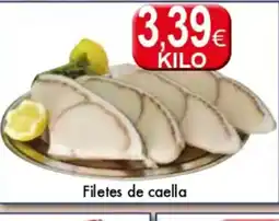 Congelados Copos Filetes de caella oferta