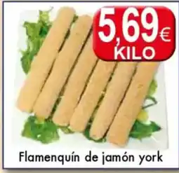 Congelados Copos Flamenquín de jamón york oferta