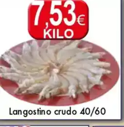 Congelados Copos Langostino crudo 40/60 oferta