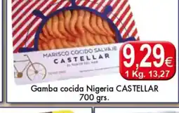 Congelados Copos CASTELLAR Gamba cocida Nigeria oferta