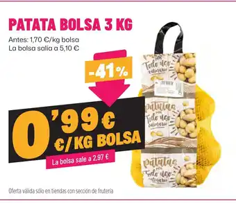 AhorraMas Patata bolsa oferta
