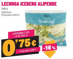 AhorraMas Lechuga iceberg alipende oferta