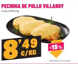 AhorraMas Pechuga de pollo villaroy oferta