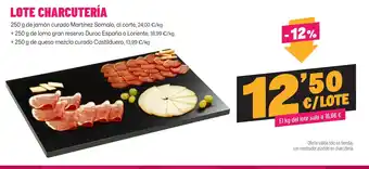 AhorraMas Lote charcutería oferta