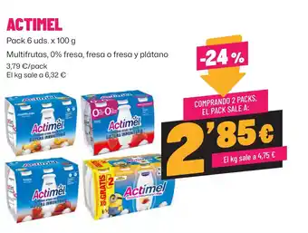 AhorraMas ACTIMEL oferta