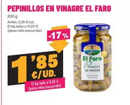 EL FARO Pepinillos en vinagre