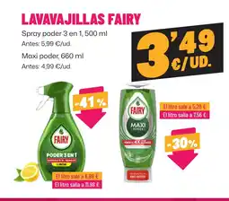 AhorraMas FAIRY Lavavajillas oferta