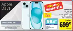 Carrefour IPHONE 15 oferta