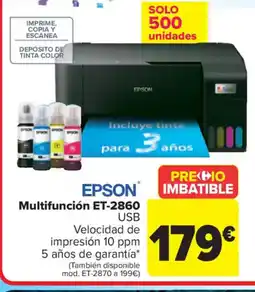 Carrefour EPSON Multifunción ET-2860 oferta