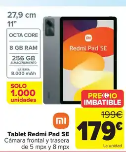 Carrefour Tablet Redmi Pad SE oferta