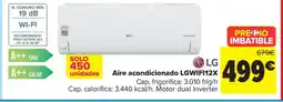 Carrefour LG Aire acondicionado LGWIFI12X oferta