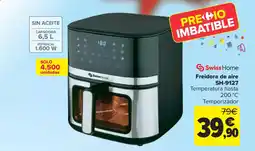 Carrefour SWISS HOME Freidora de aire SH-9127 oferta