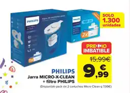 Carrefour PHILIPS Jarra MICRO-X-CLEAN oferta