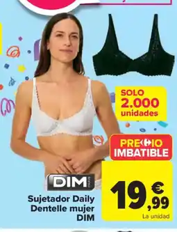 Carrefour DIM Sujetador Daily Dentelle mujer oferta