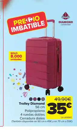 Carrefour Trolley Diamond oferta
