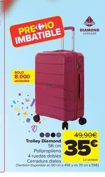 Carrefour Trolley Diamond oferta
