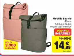 Carrefour Mochila Seattle oferta