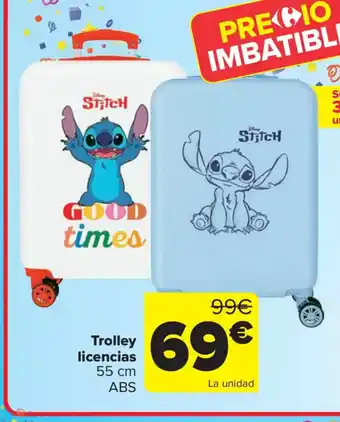 Carrefour Trolley licencias oferta