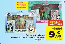 Carrefour Set de actividades oferta
