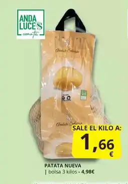 Supermercados MAS Patata nueva oferta