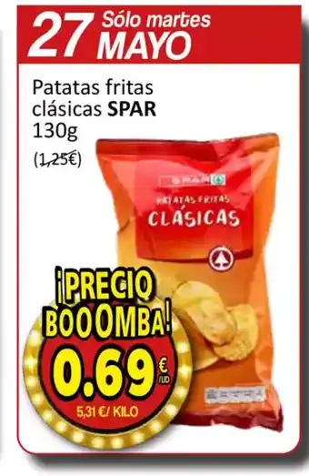 SPAR SPAR Patatas fritas clasicas oferta