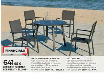BigMat Mesa aluminio sao paulo oferta