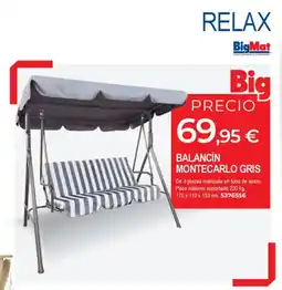 BigMat Balancin montecarlo gris oferta