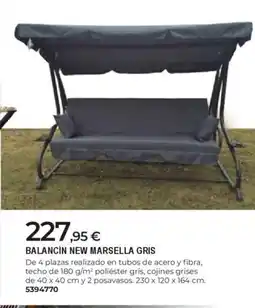 BigMat Balancin new marsella gris oferta