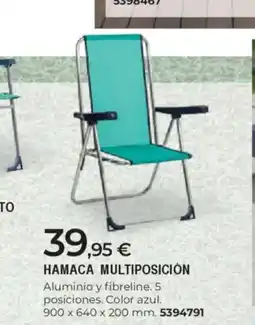 BigMat Hamaca multiposición oferta
