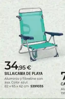 BigMat Silla/cama de playa oferta