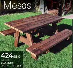 BigMat Mesa picnic oferta