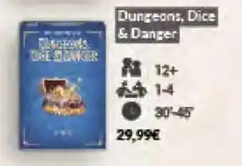 Game Dungeons, Dice & Danger oferta