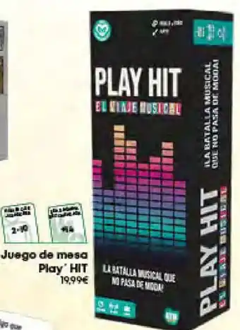 Game Juego de mesa Play' HIT oferta