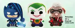 Game Peluches DC y Marvel oferta