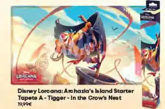 Game Disney Lorcana: Archazia's Island Starter Tapete A - Tigger - In the Crow's Nest oferta