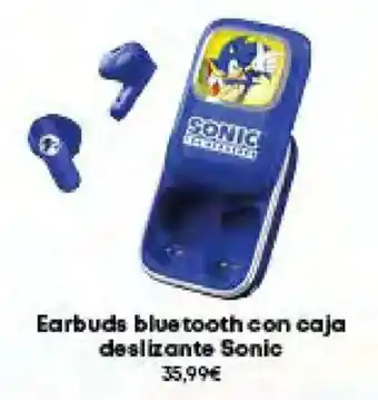 Game SONIC Earbuds bluetooth con caja deslizante oferta