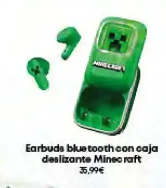 Game MINECRAFT Earbuds bluetooth con caja deslizante oferta